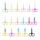 thumbnail image 5 of Tijeras para cejas Minnieouse accesorio de cuidado personal acero inoxidable, 5 of 6