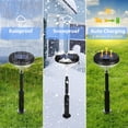 thumbnail image 4 of Single Pack Solar Cracked Ball Ground Lamp Warm Light + RGB Colorful Gradient, 4 of 8