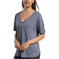 thumbnail image 1 of Reebok Activchill+Cotton - Camiseta básica para mujer, color azul, pequeña, 1 of 1