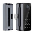 thumbnail image 1 of Fingerprint Glass Door Lock Office Electronic Smart Card Lock with Remote Control Tuya Wifi, 1 of 7