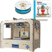 Flashforge Creator Wood Case 3D Printer Bundle
