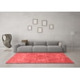 thumbnail image 3 of Ahgly Company Machine Washable Indoor Rectangle Persian Red Traditional Area Rugs, 8' x 12', 3 of 4