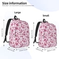thumbnail image 4 of Daiia Flower Butterfly Vintage Canvas Backpack for Men and Women ,Hiking Backpack,Travel Laptop Bag for School,Large Capacity Backpack, 4 of 8