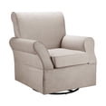 thumbnail image 3 of Dorel Planeur Pivotant et Pouf Vivant en Beige, 3 of 5