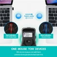 thumbnail image 6 of Visland Wireless Bluetooth Mouse Slim Dual Mode 2 4GHz 3 Adjustable DPI 6 Buttons Rechargeable Silent Bluetooth Wireless Mouse with Adapter for Laptop iPad OS and Above, 6 of 8