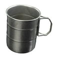 thumbnail image 1 of Taza de acero inoxidable para camping, bebida, agua, picnic, barbacoa, café Mango plegable de 500 ml., 1 of 9
