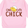 thumbnail image 3 of Inktastic One Cute Chick Toddler Sweatshirt, 3 of 4