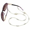 thumbnail image 2 of Acrylic Beads Eyeglass Cord Sunglass Neck Strap Eyewear Retainer Rope Holder - White, 2 of 7