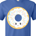 thumbnail image 4 of Inktastic White Donut T-Shirt, 4 of 5