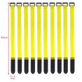 thumbnail image 1 of Magic Tape 10 Pcs Sangles en Nylon Réutilisables à Crochet Boucle Couleur Inversée Bande de Fixation Auto-Adhésive Attaches de Câble Enveloppement Ensemble Attaches Fixes 1500777-Longueur 40cm Largeur 2cm, 1 of 6
