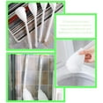 thumbnail image 4 of 4 Pcs Toilet Bowl Mop Toilet Bowl Brush Soft Swab Toilet Mop Bathroom Toilet Brush with Long Handle Toilet Bowl Brush Mop Toilet Scrubber, White, 4 of 9