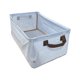 thumbnail image 4 of Caja de contenedores de tela organizadora de armario, contenedores de almacenamiento de ropa, contenedores de almacenamiento plegables para el hogar azul, 4 of 9