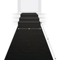 thumbnail image 3 of Party Central Carpet Aisle Runner Party Decorations - 2' x 15' - Black - Pack of 6, 3 of 6