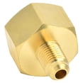 thumbnail image 3 of Refrigerant Adapter, Brass Refrigerant Fill Adapter Professional Manufacturing  For Household For Air Conditioning Accessory, 3 of 8