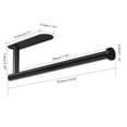 thumbnail image 2 of Paper Towel Rolls Holder Paper Towel Holders Wall Mount Under Cabinet Self Adhesive Drilling Stainless Steel Paper Towel Rolls Holder For Kitchen Bathroom Rustproof Rack, 2 of 8