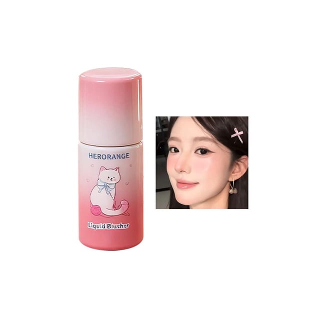Liquid Blusher Moisturizing Long Lasting Beauty Expands Contracts Makeup