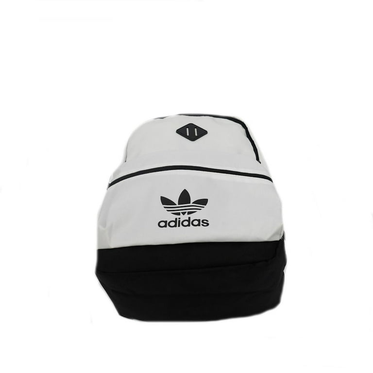 Adidas Originals Youth Base 18" Black & White Backpack with Laptop Sleeve