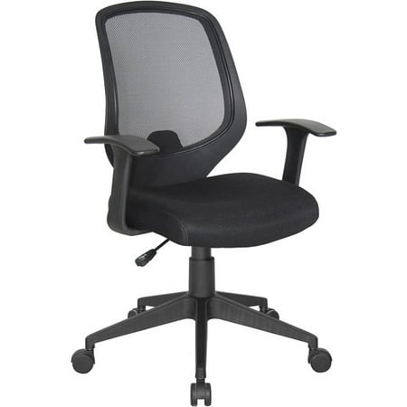 OFM Essentials Modern Mesh Ergonomic Manager's Task Chair, Black