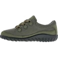 thumbnail image 3 of Barefoot Freedom Womens Shine Lace-Up Flats Casual and Fashion Sneakers, 3 of 6