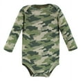 thumbnail image 4 of Hudson Baby Cotton Long-Sleeve Bodysuits, 3- Pack, Newborn- 24 Months, 4 of 5