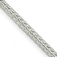 thumbnail image 2 of ICE CARATS 925 Sterling Silver 2.5mm Classic Round Franco Chain Necklace - 20 inch - Diamond Cut Adult, 2 of 4