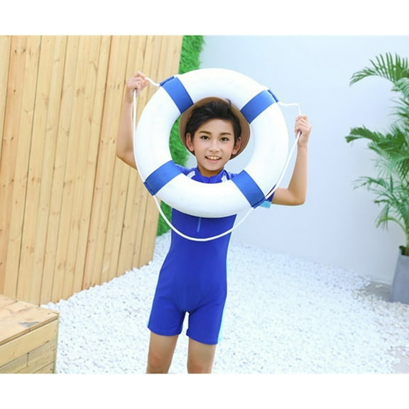 LULULION 1 Set Boys Swimming Suit Chinlon Quick-dry One-Piece Swimsuit Blue for Beach