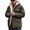 Green#1, variant on Winter Jackets For Men Vintage Faux Suede Hooded Coat Shearling Lined Multi Pockets Snap Button Down Windproof Warm Outdoor Casual Outfits