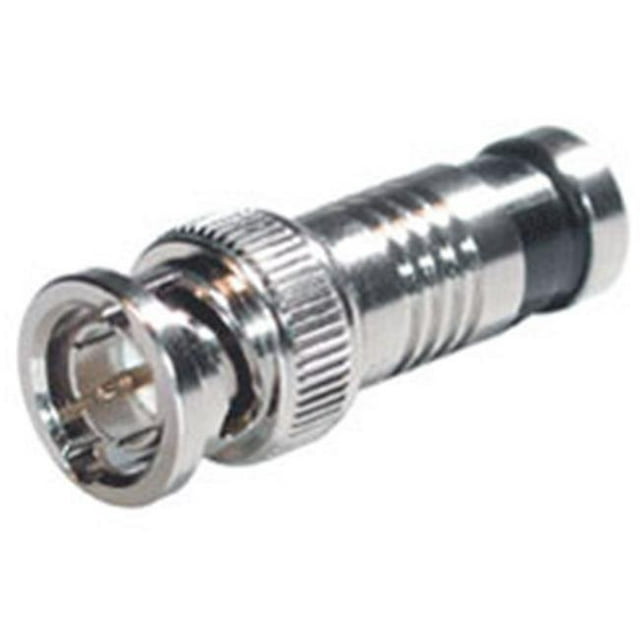 Connecteur de COMPRESSION de Type Bnc pour RG6 - 10PK
