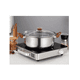 thumbnail image 5 of Bateria de cocina de  Acero Inoxidable Con Tapa De Vidrio 5 Pcs  Mandos de Madera, 5 of 5