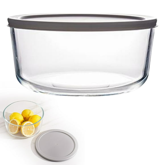 Glass Food Storage Ensemble (Leak-Proof Meal Prep Containers, Oven-Safe Bowls), Leakproof Glass Containers Microwave/Freeze Safely, Microwave Freezer Oven, By Kingtowag