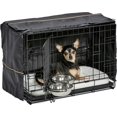 thumbnail image 1 of Dog Crate Starter Kit | 30-Inch Dog Crate Kit Ideal for MEDIUM DOG BREEDS Weighing 26 - 40 Pounds | Includes Dog Crate, Pet Bed, 2 Dog Bowls & Dog Crate Cover, 1 of 2