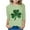 Mint Green, variant on Riecok St. Patrick's Day Short Sleeve Blouses for Girls Boy dressy Collared Neck Oversized Casual All-match Fashion Lightweight Toddler Kids Boy Summer Tops Black 3 T