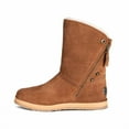 thumbnail image 2 of Cloud Nine Sheepskin Ladies Trixie Stylish Comfy Zipper Boots, 2 of 11