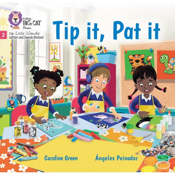Big Cat Phonics for Little Wandle Letter Tip It, Pat It: Phase 2 Set 2 Blending Practice, (Paperback)