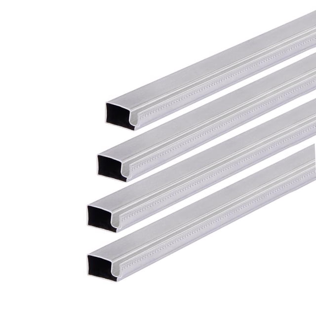 Marco de pantalla M-D BUILDING PRODUCTS Mill Aluminium 60x60 cm