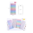 thumbnail image 2 of Sticker Earrings 3D Gems Sticker Girls Sticker Earrings Self-Adhesive Glitter Craft Crystal Stickers, 2 of 5