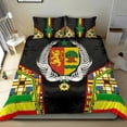 thumbnail image 3 of Senegal Juego De Cama Bandera De Senegal Color Y Escudo De Brazo Rlt6, 3 of 3