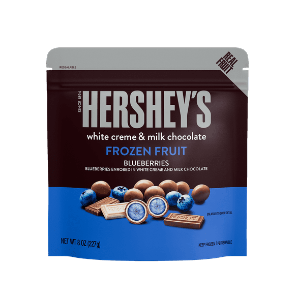 Hershey's Blueberries in White Creme & Milk Chocolate, (Frozen), 227g