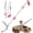 Red, variant on Likorlove 50" Collapsible Snake Grabber Tongs, Stainless Steel Snake Catcher Tool with Wide Jaws & Non-Slip Handle – Humane Reptile Handling Tool for Home, Yard & Outdoor Safety