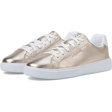 

Cole Haan Grand Crosscourt Daily Rose Gold Metallic/Optic White Lace Up Sneakers (Rose Gold Metallic/Optic White 7)
