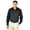 Black, variant on BlueGeneration Men'S Cross-Weave L/S Shirtl - Charcoal Large Solid