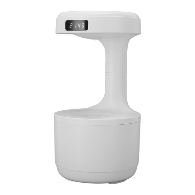 Anti Gravity Cool Mist Humidifier, Anti Gravity Water Droplet Air Humidifier, Quiet Water Drop Cool Mist Humidifier with Night Light for Bedroom Office Desk