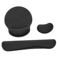 thumbnail image 4 of Juego de alfombrillas para ratón con protección para muñecas, ergonómicas, fáciles de limpiar, para teclado, reposamuñecas, almohadilla para teclado, 4 of 10