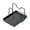 Black, variant on Pot Lid Rack Chopping Board Placing Rack Countertop Cutting Board Rack Kitchen Spatula Bracket Shelf Case Rack Put Pot Lid (White)