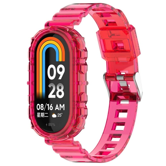 Glacier Smart Fitness Bracelet Transparent Strap Precise Tracking Comfortable Long Battery Life