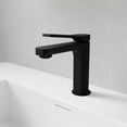 thumbnail image 2 of Swcorp L-AZ900MB Anzzi Single Handle Single Hole Bathroom Faucet with Pop-Up Drain in Matte Black, 2 of 8