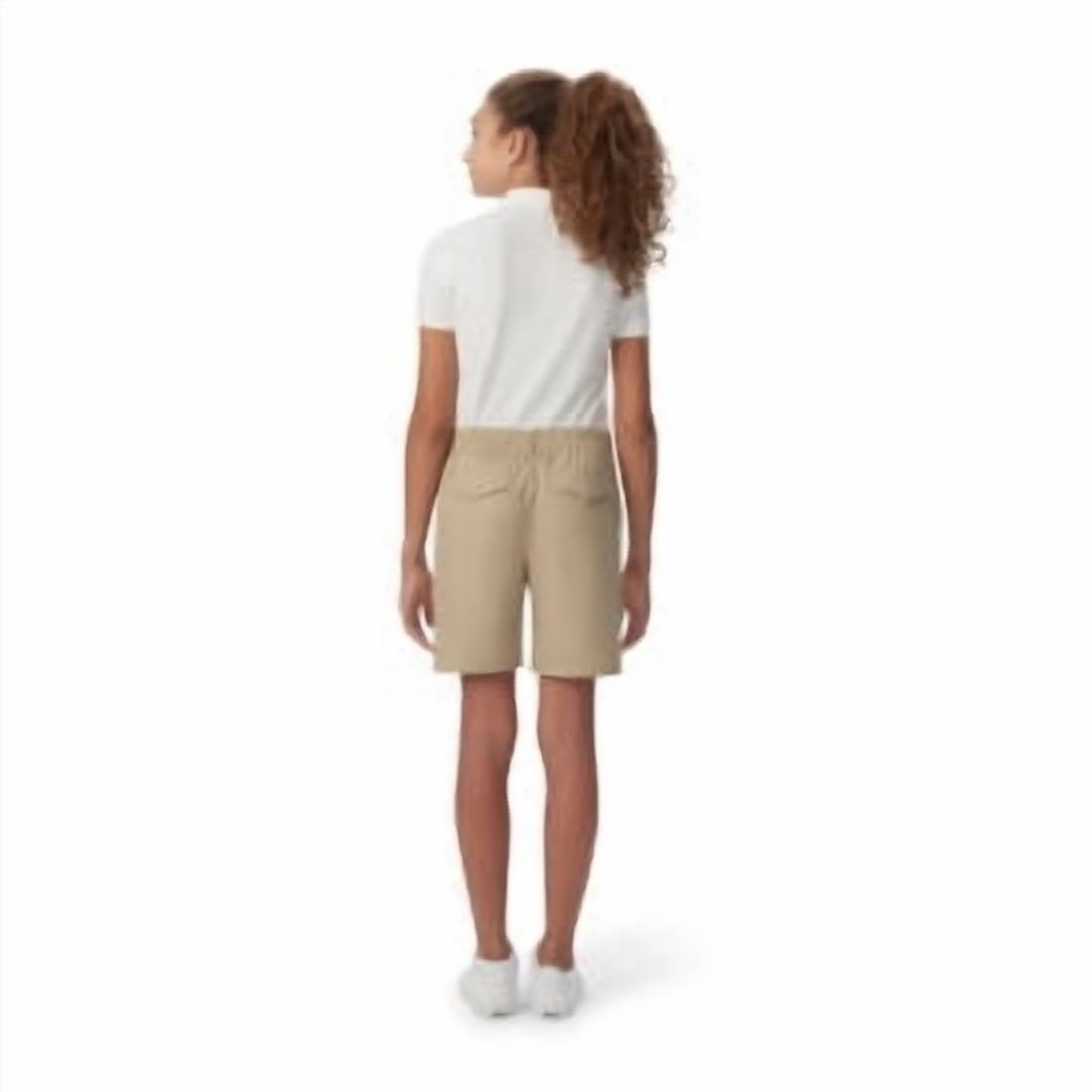 French Toast Girls School Uniform Pull-On Twill Shorts, Sizes 4-20