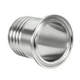 thumbnail image 3 of Uxcell Clamp Hose Adapter, 2.520" Flange to 2" Hose Barb Fitting 2 Pcs, 3 of 4