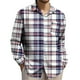 thumbnail image 1 of Yaoyar Men's Plaid Button Down Shirt Long Sleeve Casual Lapel Work Shirts Lightweight Shirts with Pocket, 1 of 4