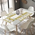 thumbnail image 4 of Placemats Set of 6, Sunflower Place Mats Butterfly Farmhouse Floral Green Leaves Linen Tablemats Placemat Table Decoration for Kitchen Table Dinner Party Home Decor Indoor Outdoor 13x19 Inch, 4 of 9